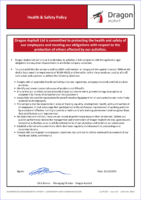 Dragon Asphalt Health and Safety Policy