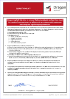 Dragon Asphalt Quality Policy